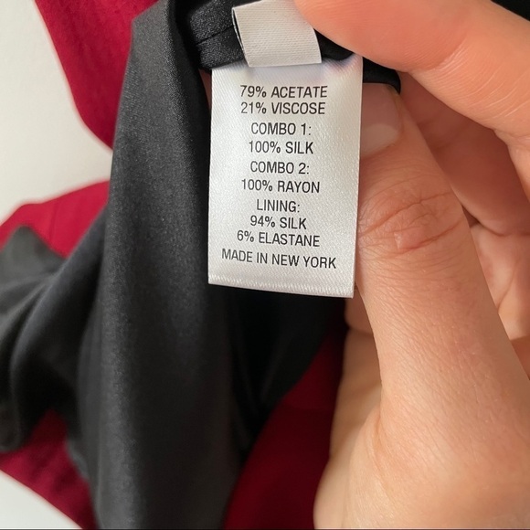 Kimora Lee Simmons Silk Pleated Neckline Dress - Picture 12 of 12